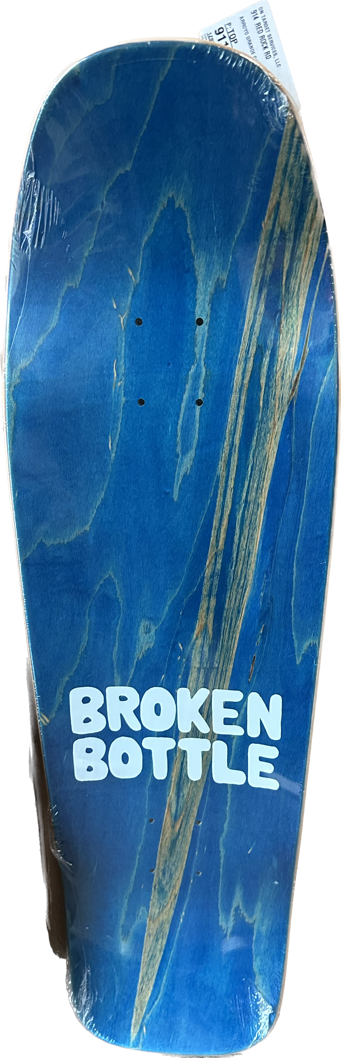 Broken Bottle-Avocado Glass-Fun Shaped Deck
